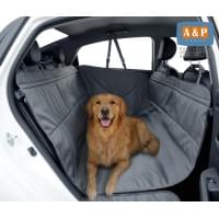 Автогамак Happy Dog (Хэппи Дог). Цельный. Цвет: серый.