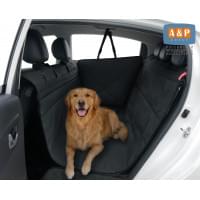 Автогамак Happy Dog Premium (Хэппи Дог Премиум). Цельный. Цвет: черный.