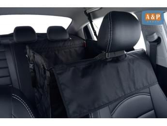 Автогамак Happy Dog Premium (Хэппи Дог Премиум). На половину сиденья. Цвет: черный.