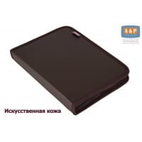 Папка для сервисной книжки "Практик". Искусственная кожа. Формат А5. Цвет: коричневый.